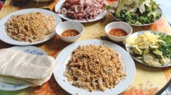 Nét ẩm thực đặc sắc của Quảng Nam-Đà Nẵng-Món cuốn