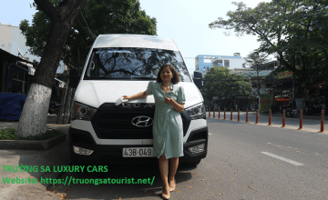 Dịch vụ cho thuê xe Solati Limousine 12 chỗ đi Huế tại Đà Nẵng