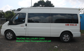 Thuê xe du lịch 16 chỗ Ford Transit tại Đà Nẵng